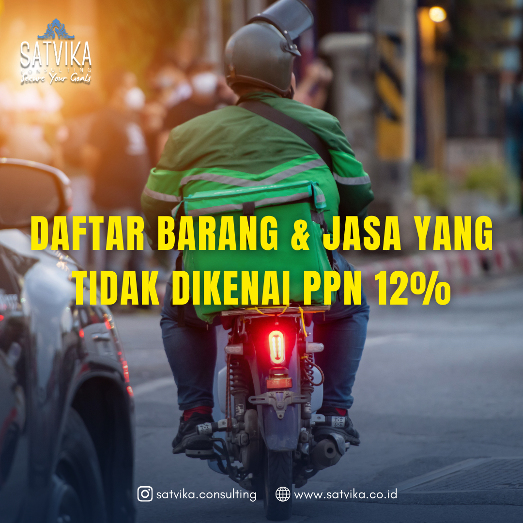 Daftar Barang & Jasa yang Tidak Dikenai PPN 12% 1 barang