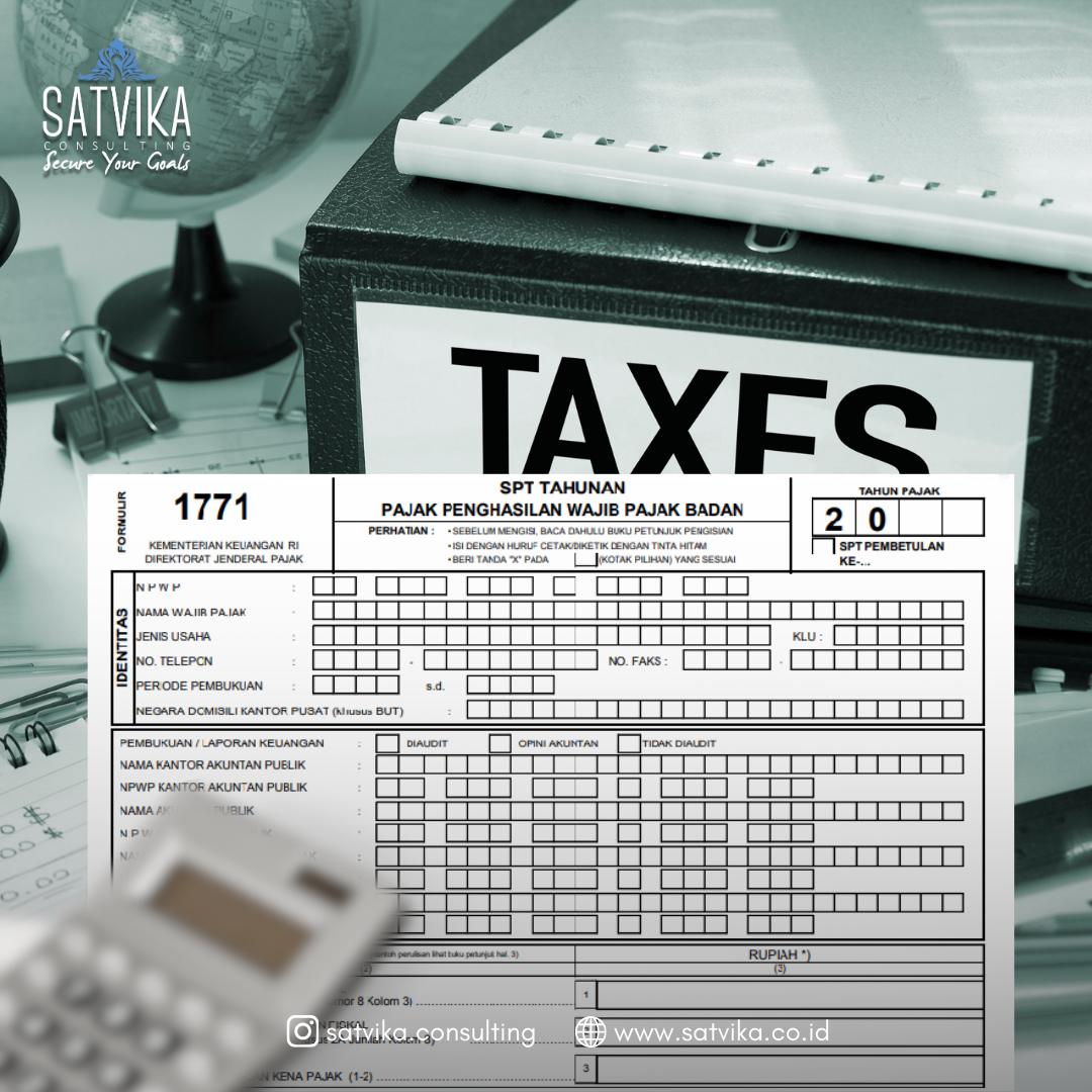 SPT Tahunan Badan: Ketentuan, Jenis Pajak, dan Tahapan Pengisian 1 spt tahunan